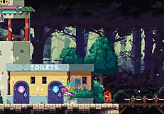 flip witch pixel hentai game ep 6 femdom creampie in the forest