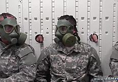 Old guy gives young blowjob in the woods