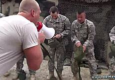 Old guy gives young blowjob in the woods