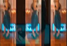 Jolene makes her comeback with teasing striptease