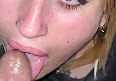 Suck my cock deep until you swallow every last drop of cum from deepthroat.