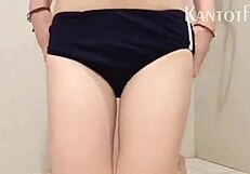 Young pinay teen enjoys solo relaxation time