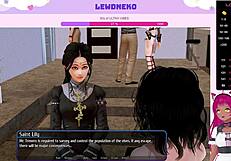 Vtuber lewdneko plays harem hotel part 24