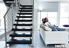 in this sis swap reality, percy sires fucks alona bloom while jason deep and david lee watch