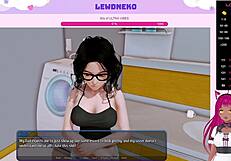 Vtuber lewdneko plays harem hotel part 24