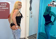 German Teen in Gangbang Orgy