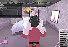 Fucking Random Girls in Roblox, Exploring Ass and Pussy with Virtual Adventures