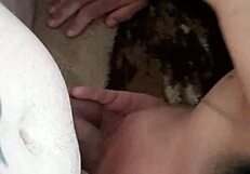 i'm sucking my boss's cock hard and deep, feeling every inch slide in my mouth