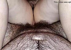 This POV shows an amateur wife's wet pussy getting fucked and groped at the same time!