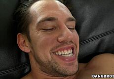 Fit milf shows off athletic body in action