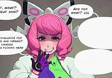 Pov you passed nnn titty fuck big tits