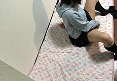 Japanese Amateur Goes Wild with Freshly Learned Masturbation Moves