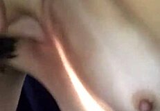 Super Head Cum Slut Slurps Black Pole Deep