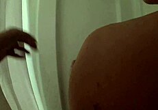 Getting dirty with that thick girl in the shower! Her big tits bouncing as she takes my big cock deep.