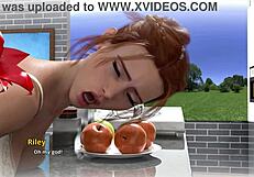College Kings - Karthik Fucking Riley In Dream With Blowjob And Footjob In 3D Anime