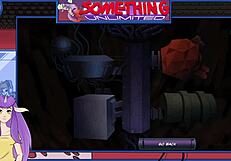 blonde redhead in anime game part 131