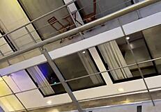 Tour guide stays for anal threesome!