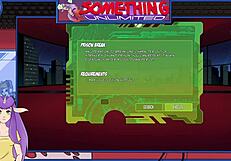 blonde redhead in anime game part 131