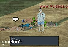 Mad Island Hentai Game Reveals Anime Pussy!