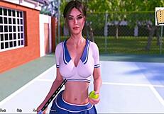 hot kiss with jill in changing room, oops forgot my lines