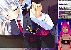 Vtuber Lewdneko Plays My Girlfriend Is The President Part 8