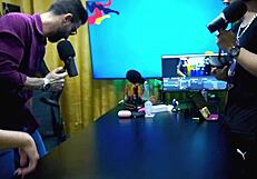 Havena Pulls Husband's Cock During Podcast Suck