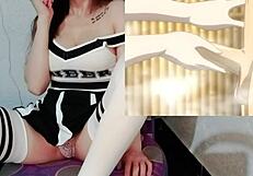 This hentai episode features fucking the painting teacher's wife in sexy lingerie 😏