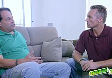 Alyce Anderson’s tight vagina pounded hard by a mature cock in multiple positions.