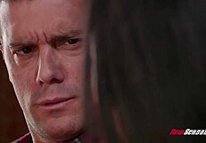 Petite Babysitter Kiley Jay Smashed Hard By Boss's Huge Cock