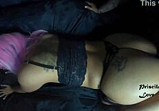 She Talks To Husband While Taking Big Cock Doggystyle