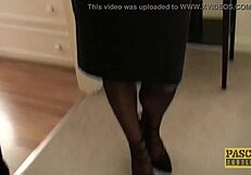 Mature subslut gets assfucked and punished