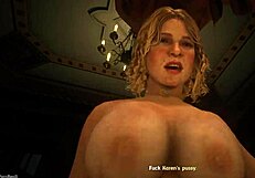 karen asks, 'want to see me ride arthurs dick?'