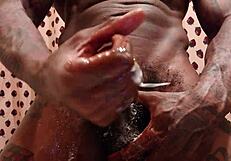 बड़े काले बालों वाले लंड की पूजा, हallelujah जॉनसन के साथ