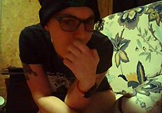 she gets horny chatting on xvideos, then masturbates with vibrator to orgasm