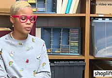 Hey, Black Teen, Why Steal a Leash? Cop Busts You in Office!