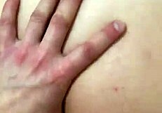 Intriguing View: Brunette Teen's Big Ass Bent Over for Gaping