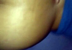 In this scene an ebony babe gets her pussy beaten from behind with ass clapping