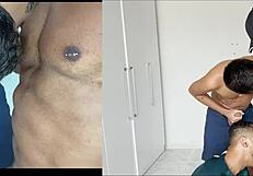 केवन डोटाडाओ के 25 सेमी लंड चूसती नेगाओ और कमशॉट