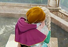 Frozen Lesbian 3D Porn With Elsa and Anna Feels Intense!