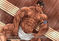 Homem Sarado Nails Novinho in Steamy Sauna Sex Scene