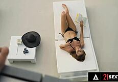 Alexis Crystal loves her sweet ass banged hard in group hardcore, she moans