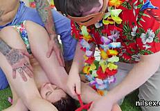 Horny Teen 18+ Taken In Asshole Nuthouse For Uninhibited Therapy