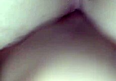 A mature milf performs a sloppy blowjob on a young big black cock and squirts everywhere