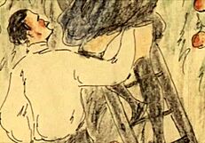 vintage cartoon art from antique anime