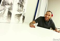 Boss Sara Jay Milks Employee’s Huge Cock