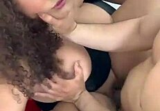 I got so excited from the supermarket that I couldn't resist eating my pussy