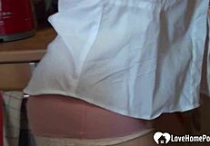 adorable blonde bbw babe gets naughty alone with big tits and ass