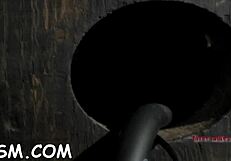 a couple engages in hardcore domination with sucking, blowjob, and bound fucking in european seduction