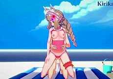 Maho Karin Yuuki Engage In Intense Sex In Princess Connect Re Dive