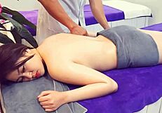 Japanese Oil Massage Turns Into Sensual Full-Body Rub Experience